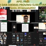 Apel Pagi BP-PAUD dan Dikmas Provinsi Sumatera Utara (Senin, 24 Januari 2022)